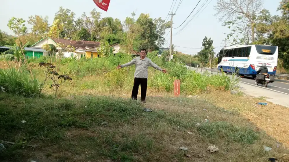 Jual tanah mangku jl.Nasional Kp