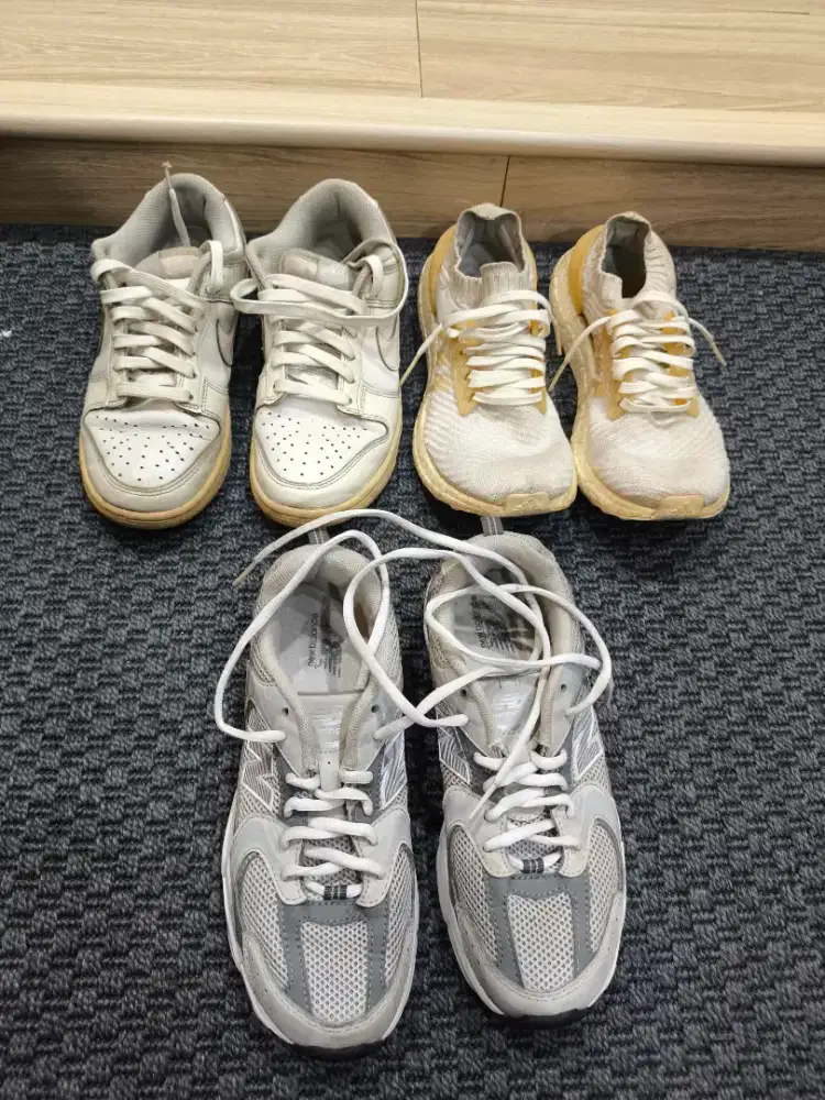 SEPATU PRELOVED 100% OROGINAL NIKE , ADIDAS DAN NEW BALANCE PRELOVED
