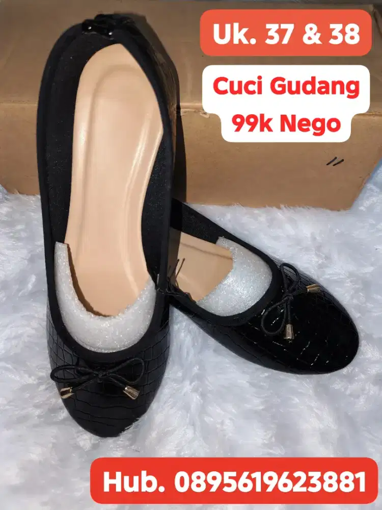CUCI GUDANG SALE!! SEPATU PANTOFEL WANITA