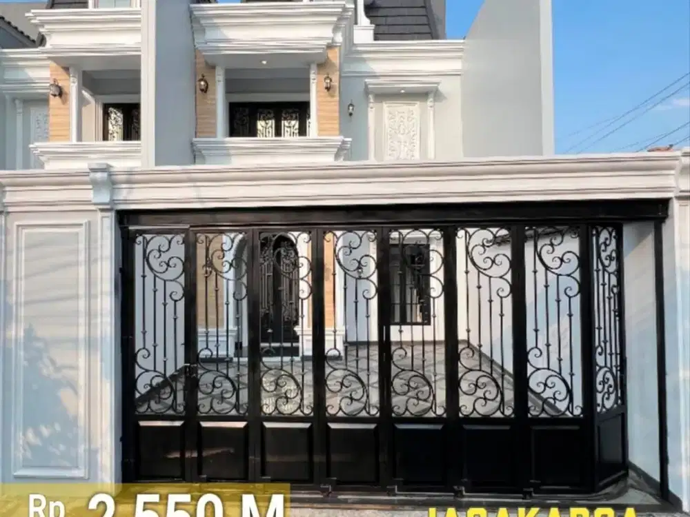 MBV353 Rumah Baru 2,5 Lt American Classic With Rooftop di Jagakarsa