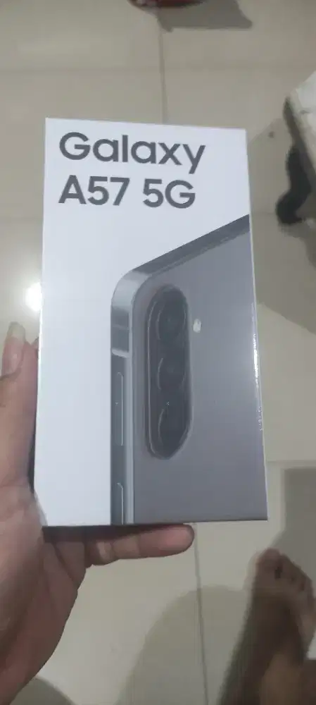 Samsung A57 12/256 New Segel Grey Abu Abu