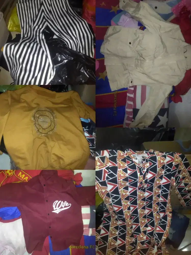 Baju bekas masih bgus dan layak pakai