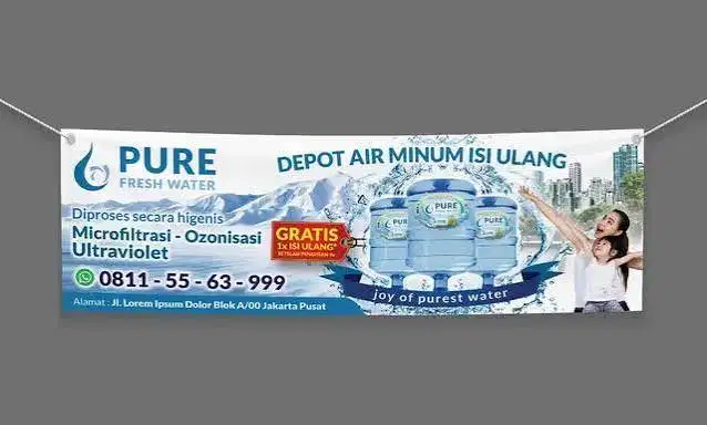 SPANDUK / X BANNER / BALIHO / BACKDROP NUANSA PRINTING