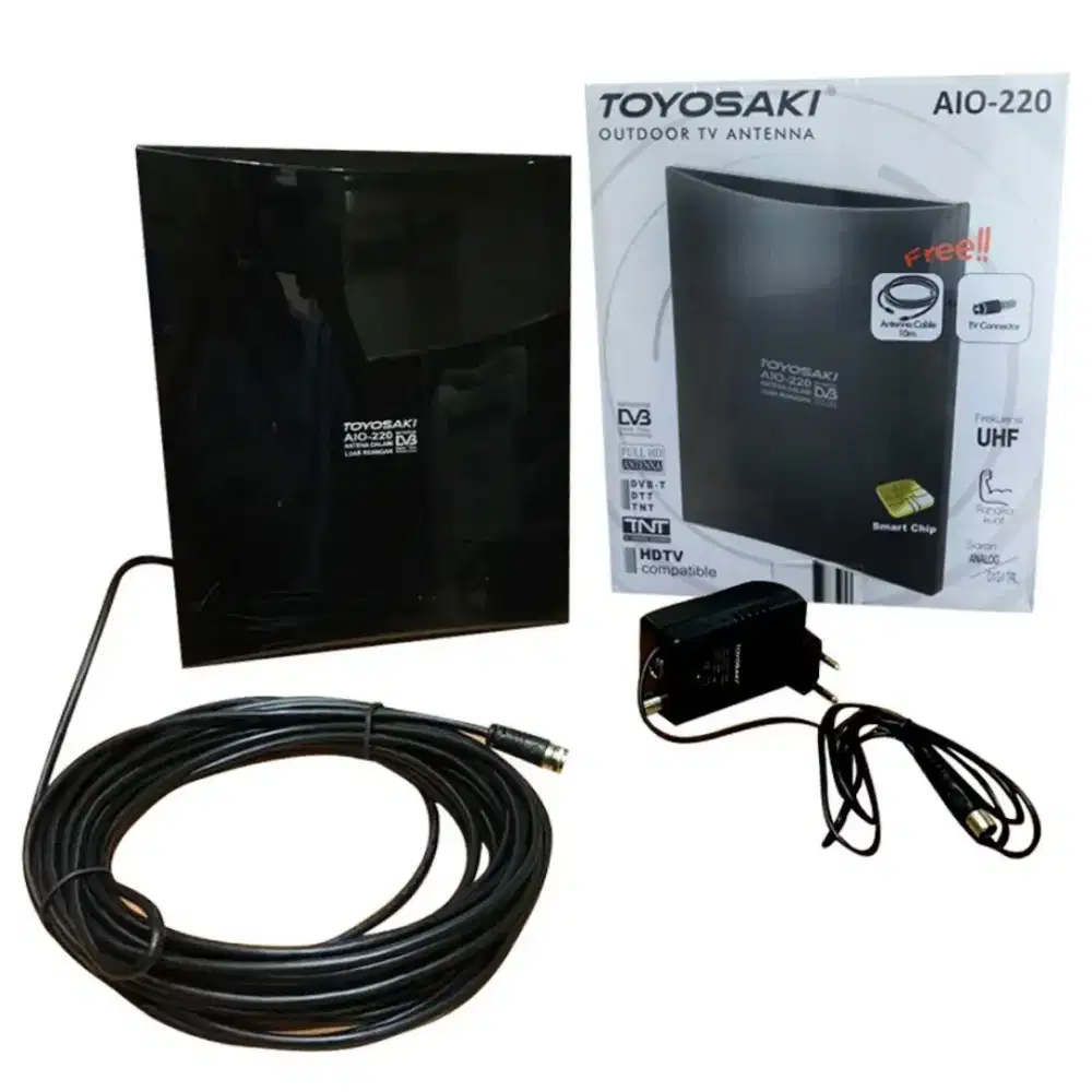 Antena toyosaki tv digital indoor & outdoor