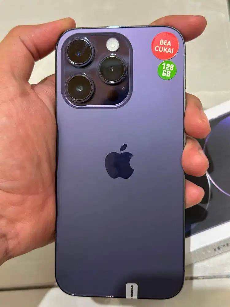 IPHONE 14 PRO 128GB BEACUKAI NO MINUS