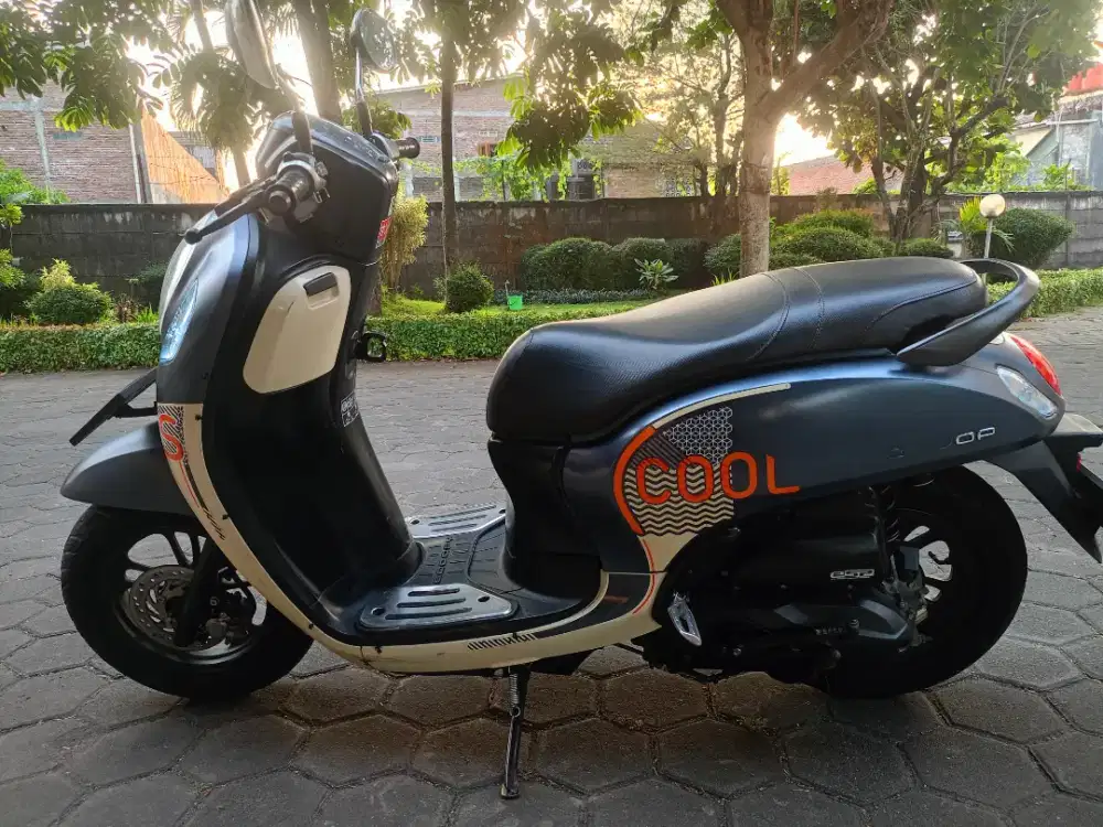 Honda Scoopy Fashion Blue 2021/2022 — Mulus Terawat, Pajak Hidup
