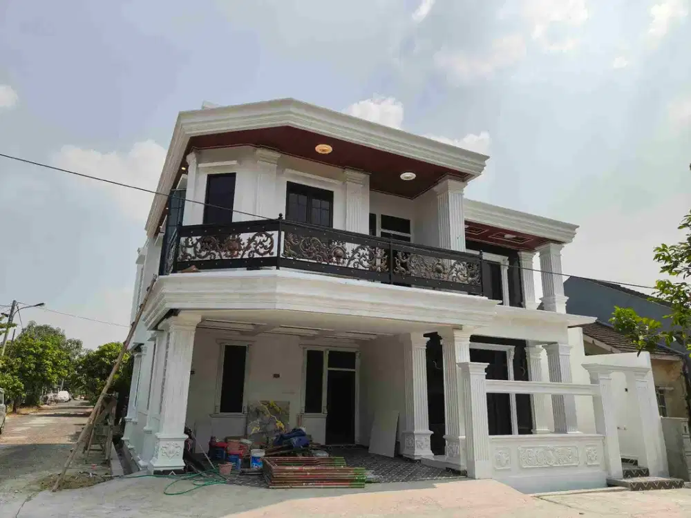 Dijual rumah mewah 2 Lt posisi di hoek, di Citra Indah City Jonggol