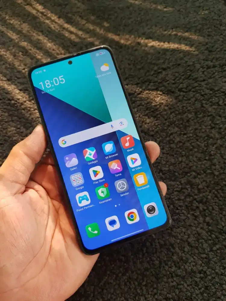 Redmi note 13 ram 8+8/256 mulus no minus HP charger