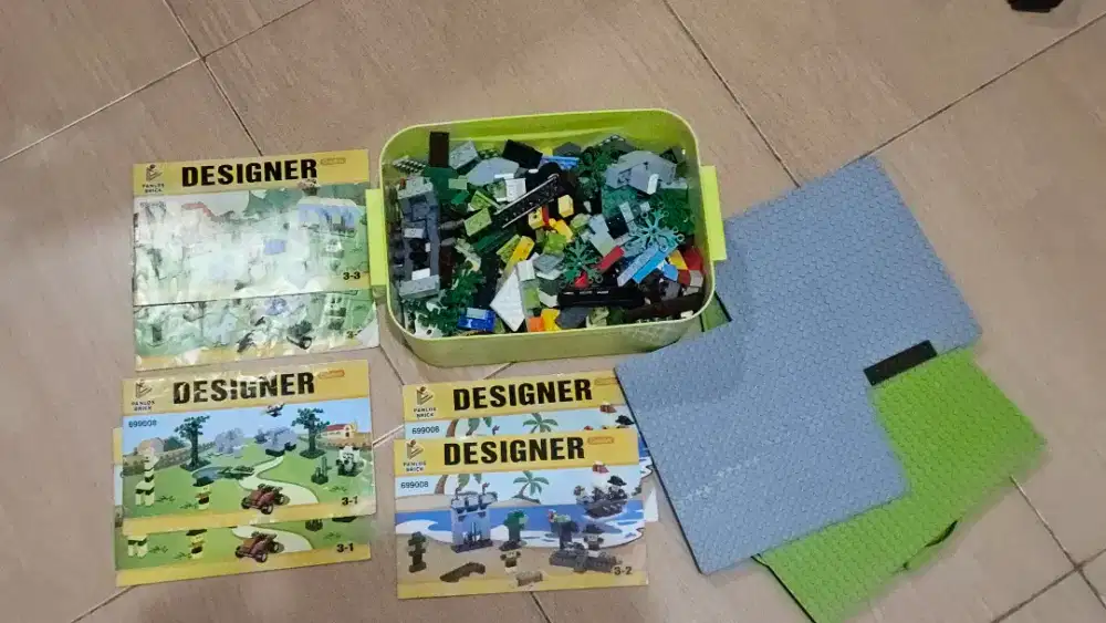 Panlos Bricks Campur 6 set