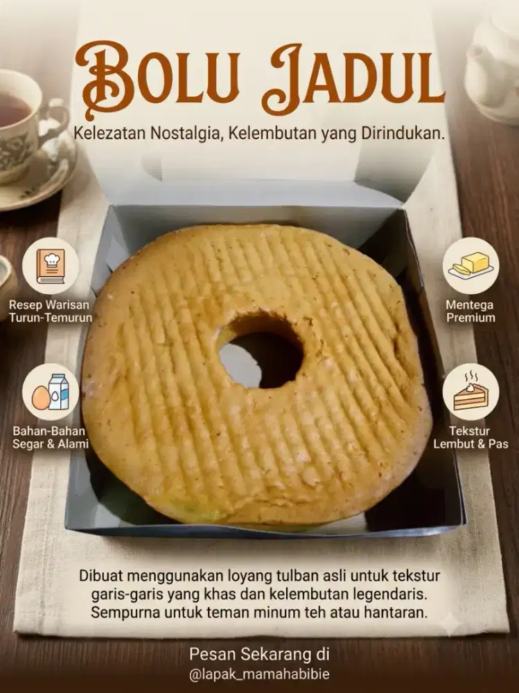 bolu jadul homemade