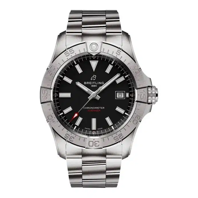 Breitling Avenger Black Dial Bracelet 42m - New in Box