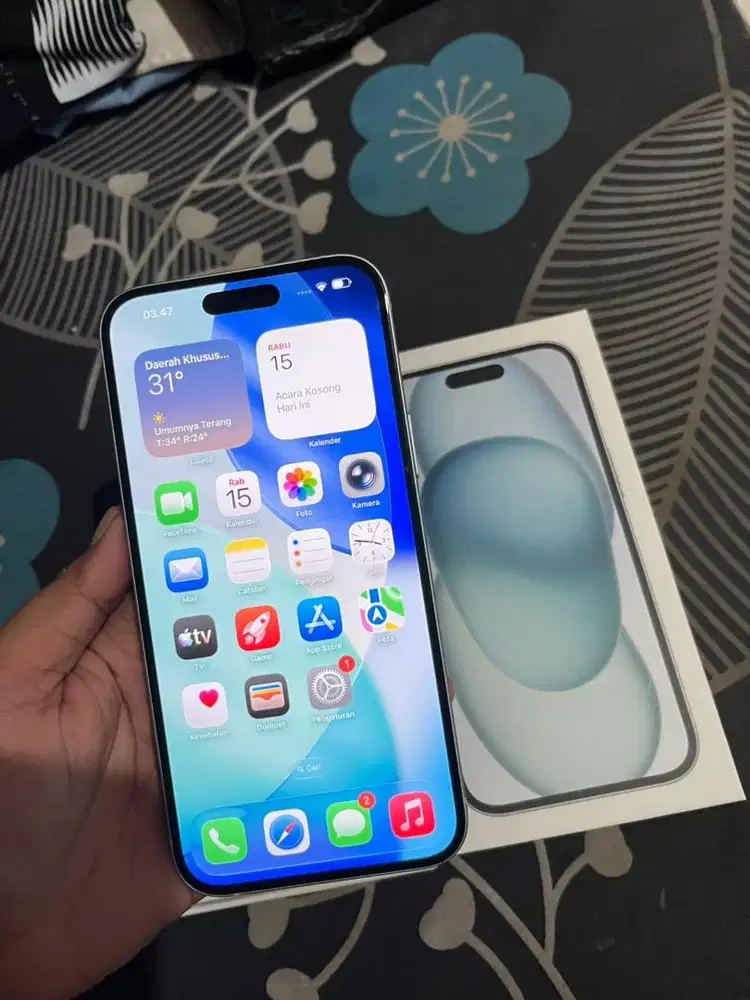 Iphone 15 plus ram 128 inter
