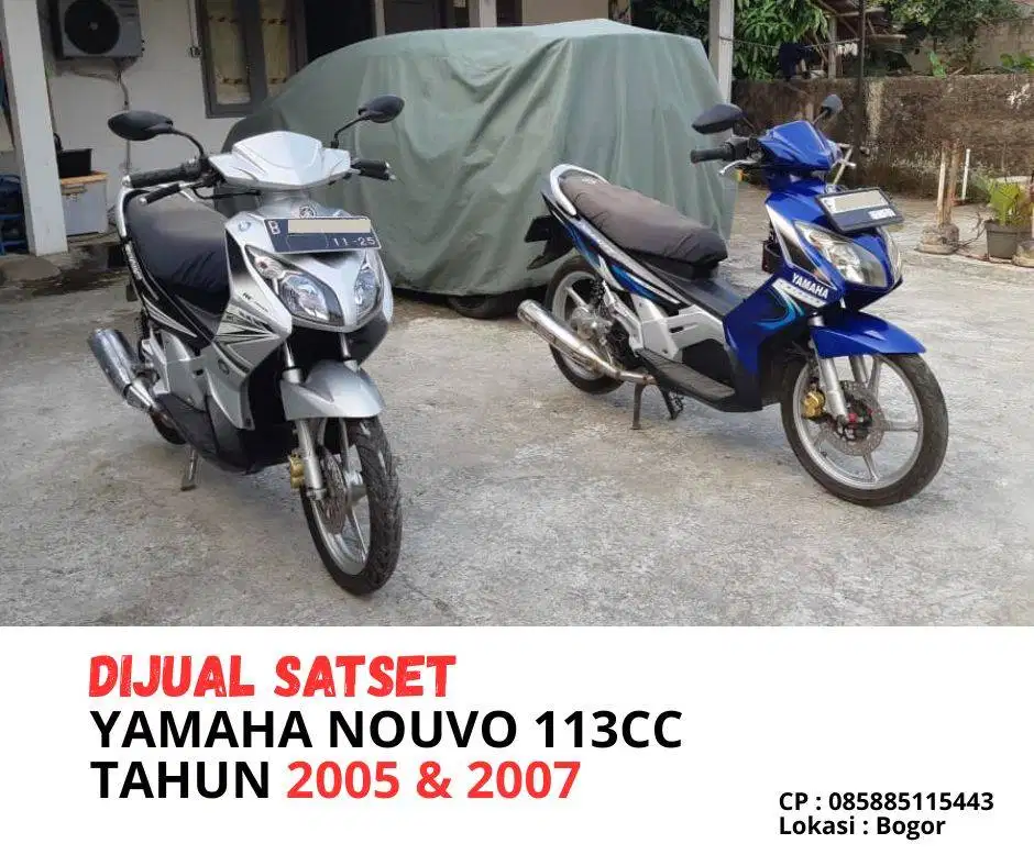 DIJUAL YAMAHA NOUVO ORIGINAL