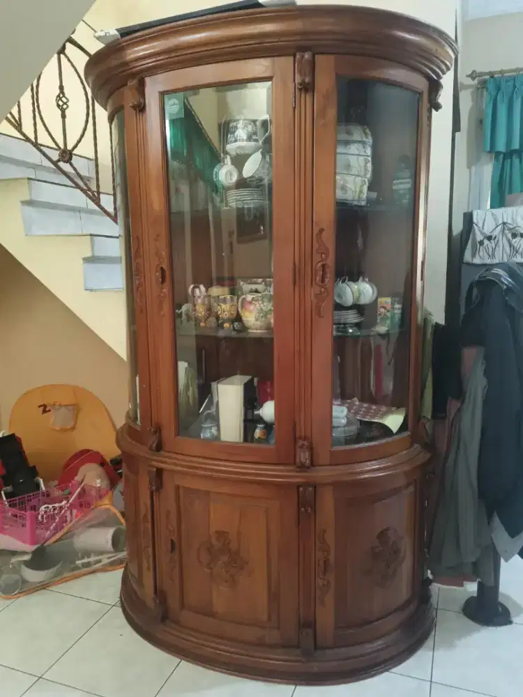 Dijual bupet pajangan asli jati