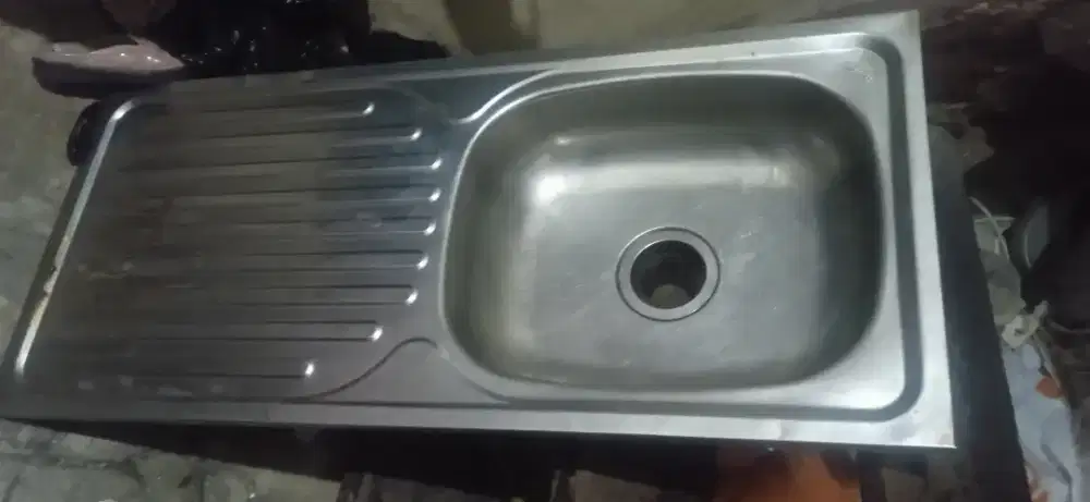 Sink cuci piring stainless masih bagus kumplit
