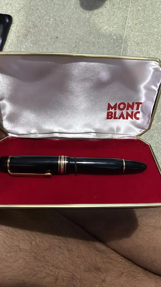 pena mont blanc masterstuck 149