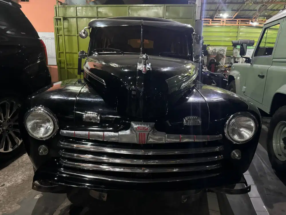 FORD ANGLIA 1947 Black Hitam BU Kijang 1.8 Antik 1946 Engine Swap 1948
