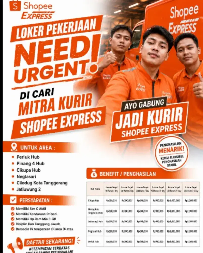 Loker Kurir SPX