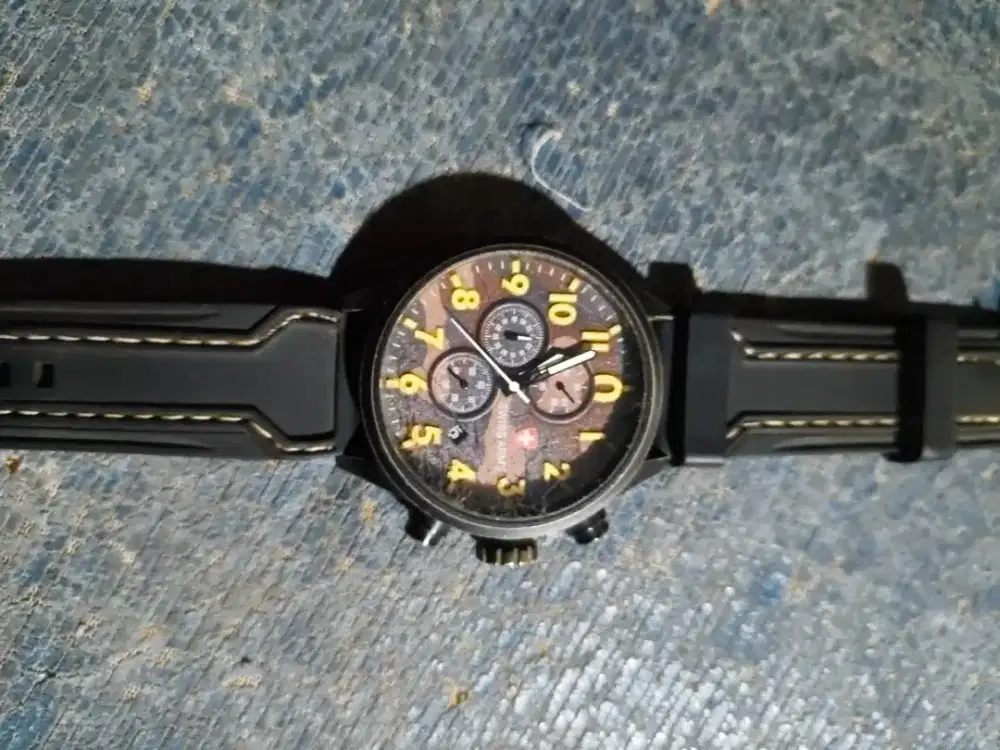 jam tangan swiss army tanggal dan cromo aktif