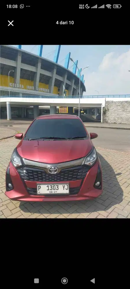 Toyota calya g mt 2024 km 10 rb an