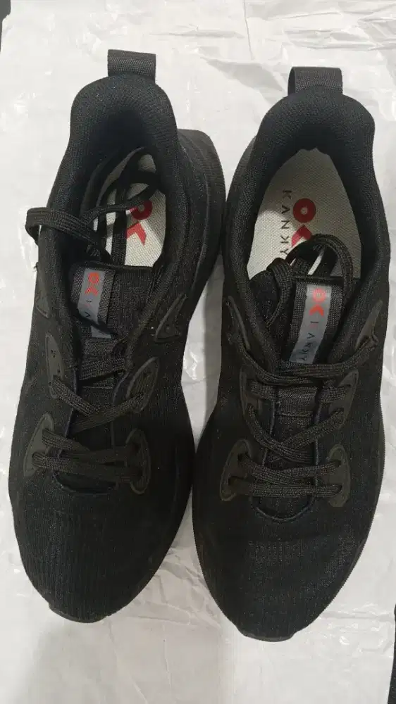 Sepatu Kanky Hiro Heiji v2 Full Black Size 42 Original Good Condition