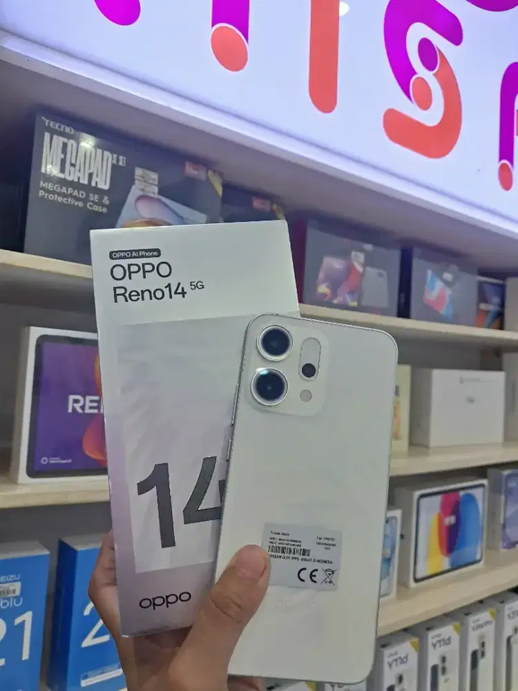 SECOND OPPO RENO 14 5G RAM 12/256 FISIK MULUS