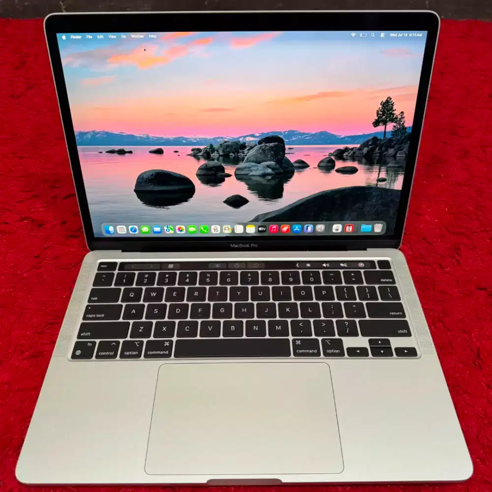 Macbook pro m1 2020 ram 16gb ssd 256gb mulus siap pakai bisa cod