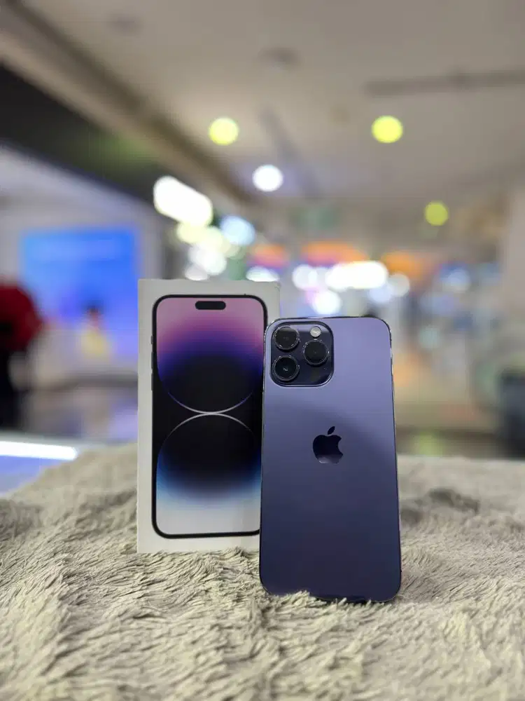 IPHONE 14 PRO MAX 512 SECOND RESMI IBOX FULLSET NORMAL