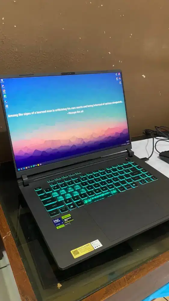 laptop ROG jual aja butuh