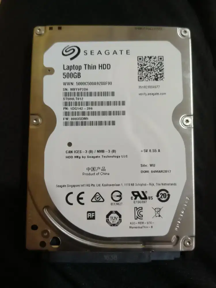Dijual Hardisk SEAGATE 500GB
