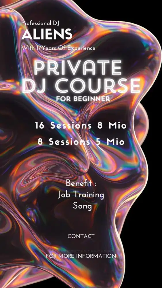 Kursus DJ di jakarta dengan mentor berpengalaman