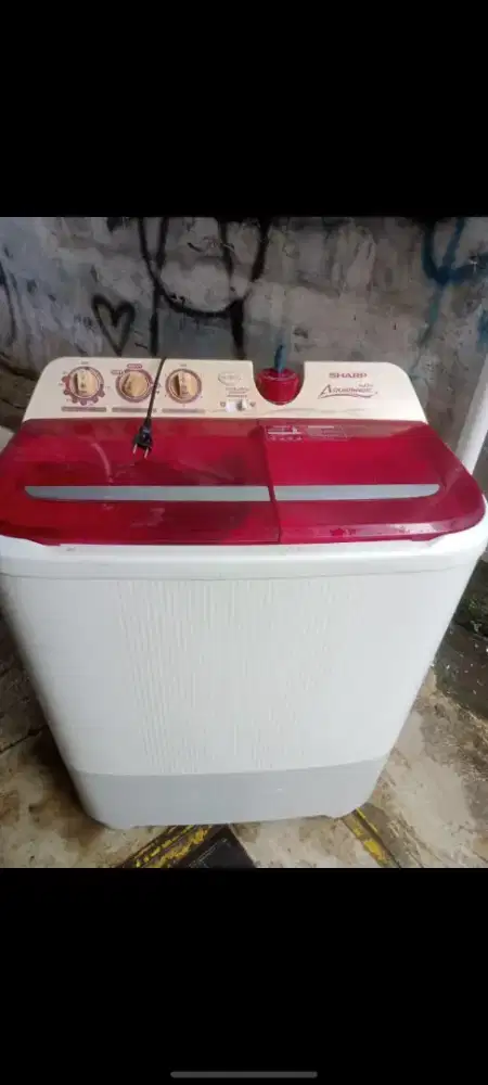 Mesin cuci sharp aquamagic