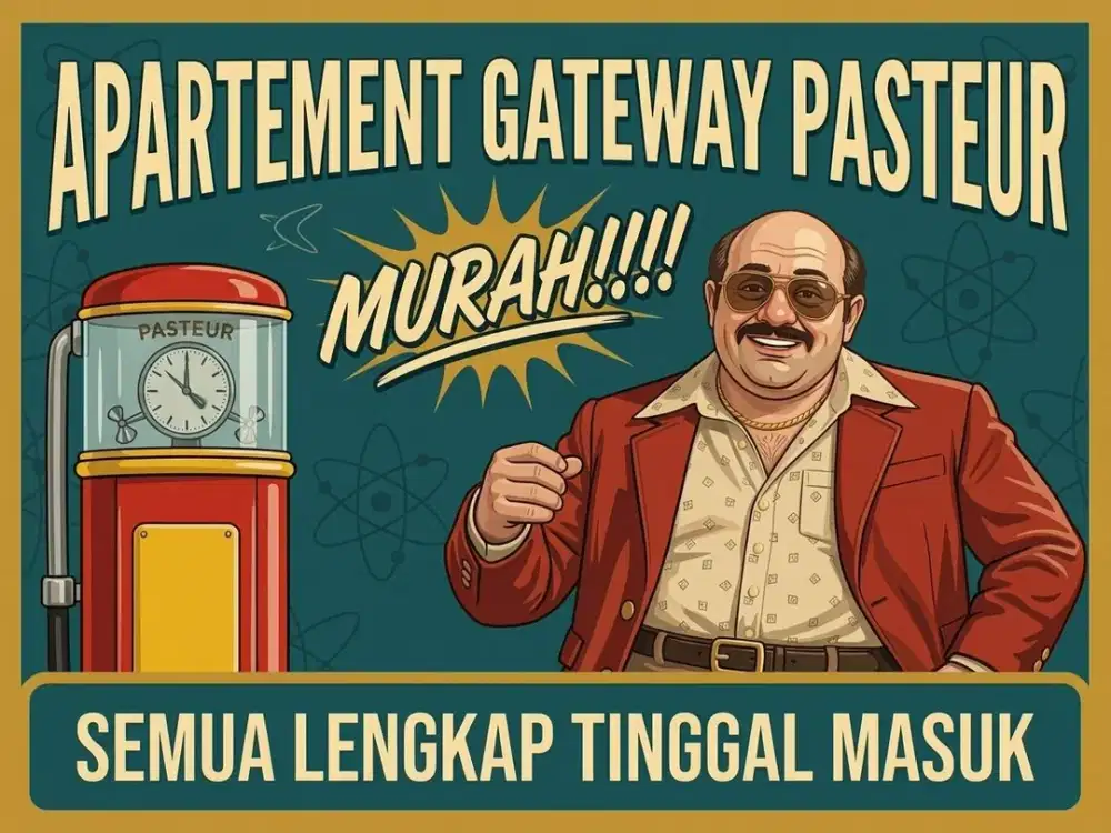 JUAL APARTEMENT GATEWAY PASTEUR, GUNUNG BATU, BANDUNG KOTA.
