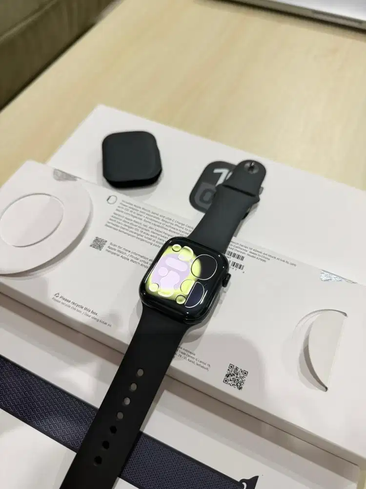 iwatch apple watch series 10 42mm Jet black garansi resmi digimap