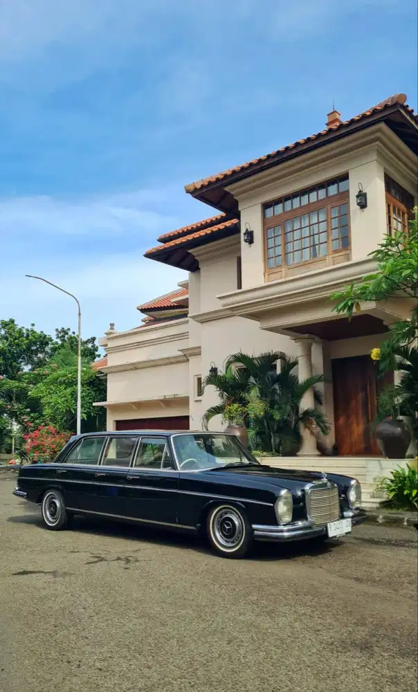 MERCEDES BENZ 280S W108 1970 Black Hitam BU Limousine 1969 Mercy 1971