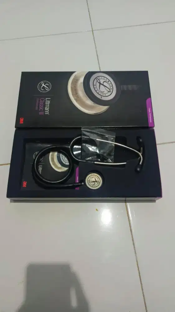 Stetoskop Littmann Classic III Original Lengkap Box & Aksesoris