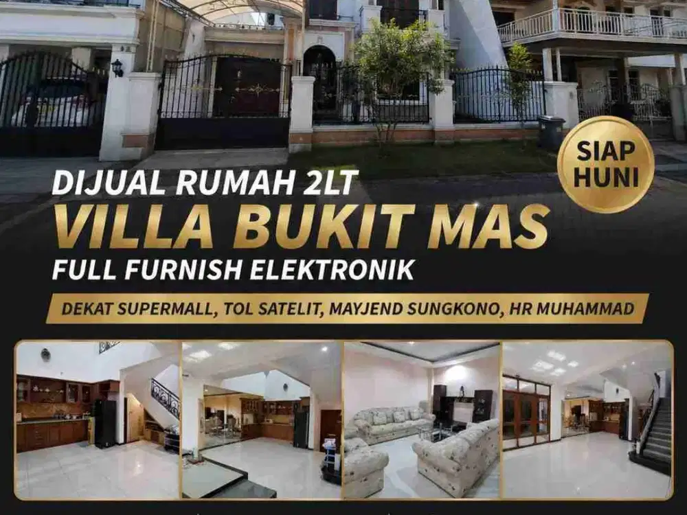 DIJUAL RUMAH VILA BUKIT MAS