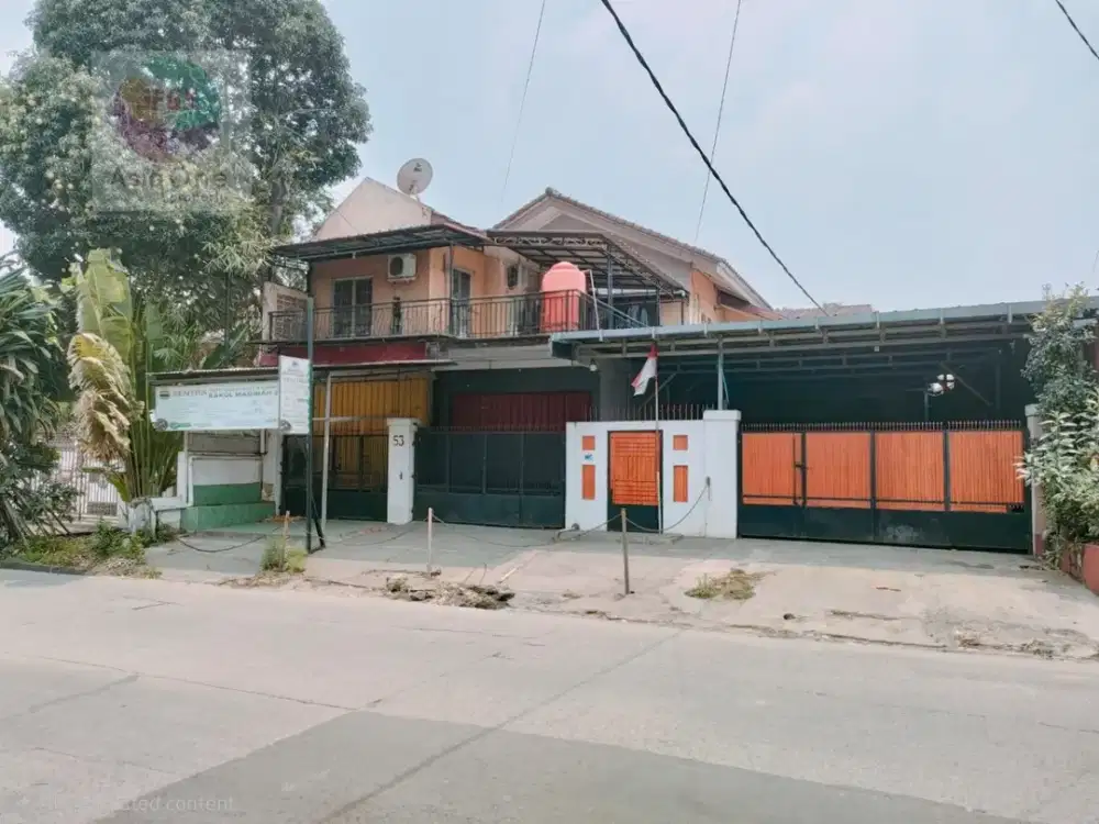 DIJUAL RUMAH KOST 22 KAMAR + 2 KIOS DI PEKAYON BEKASI