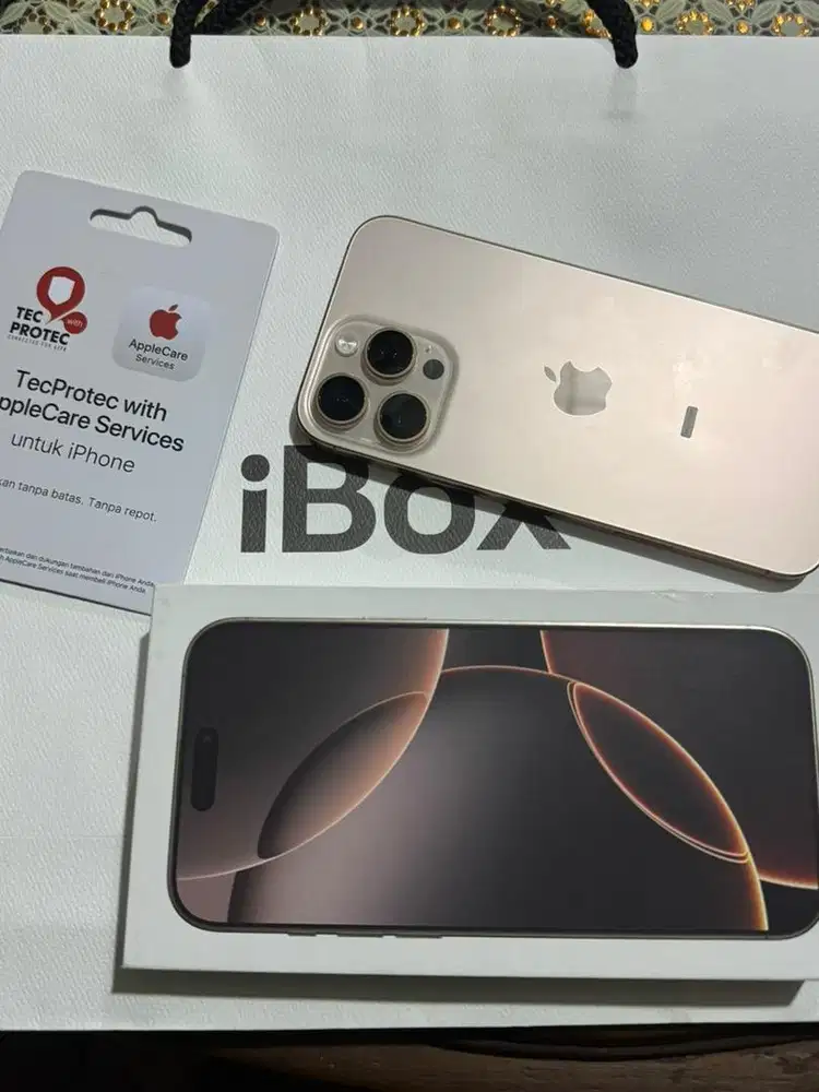 Iphone 16 Promax 256 dessert titanium Ibox