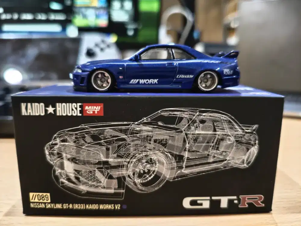Mini GT Kaido House Nissan R33 Mulus Nego Tipis