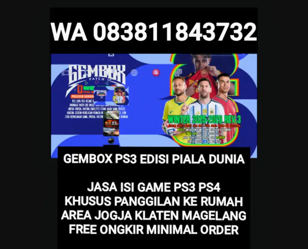 Isi Game PS3 PS4