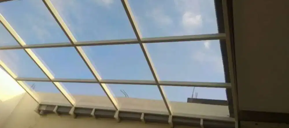Kanopi atap solarflatt transparan #330