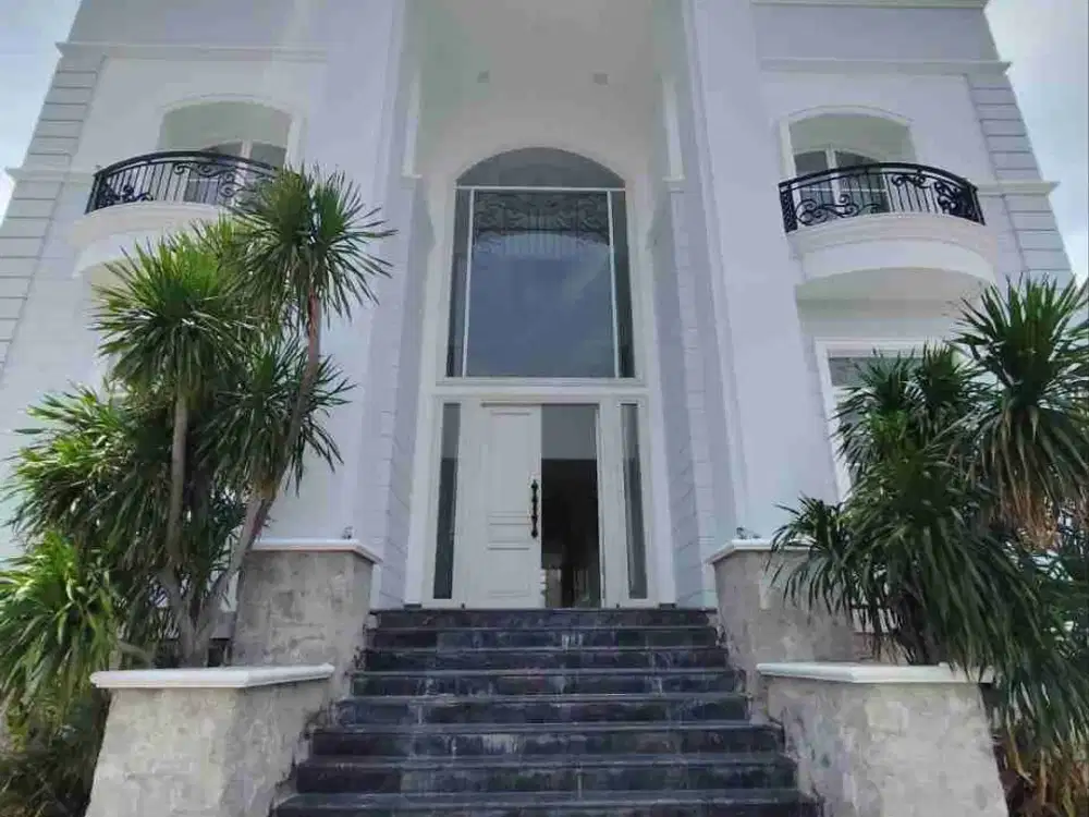 DIJUAL RUMAH MEWAH GALAXY BUMI PERMAI MODERN.CLASSIC FULL MARMER