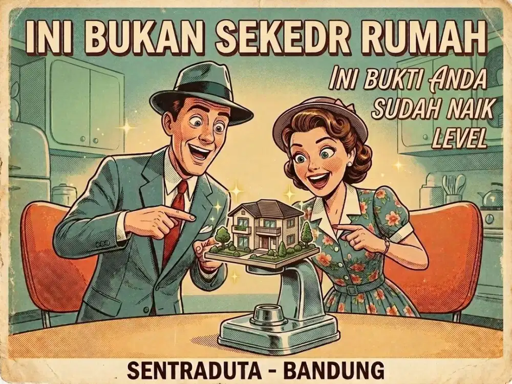 JUAL RUMAH DI SETRADUTA, PASTEUR, SARIJADI, BANDUNG KOTA.