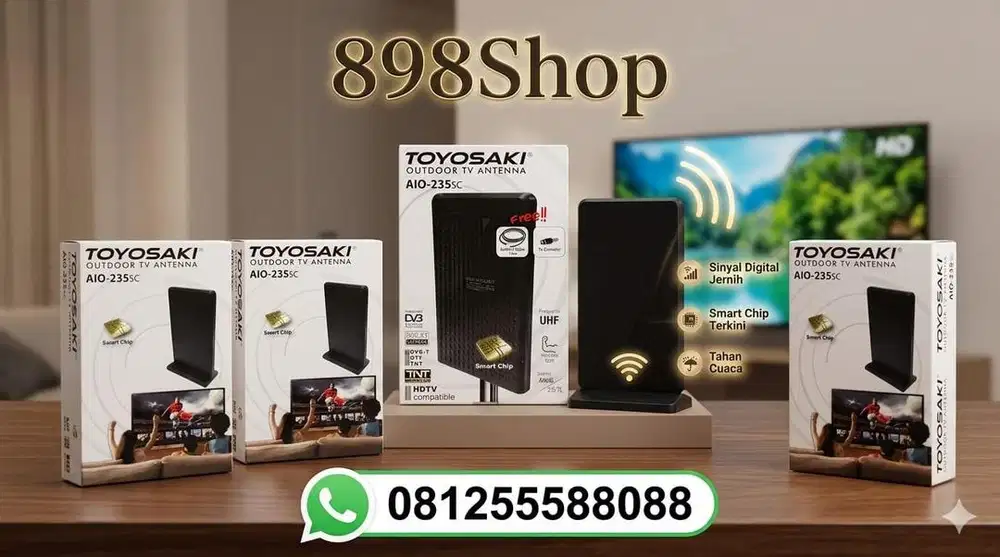 Ready Antena TV Digital Indoor dan Outdoor  Untuk Nonton PiAla Dunia