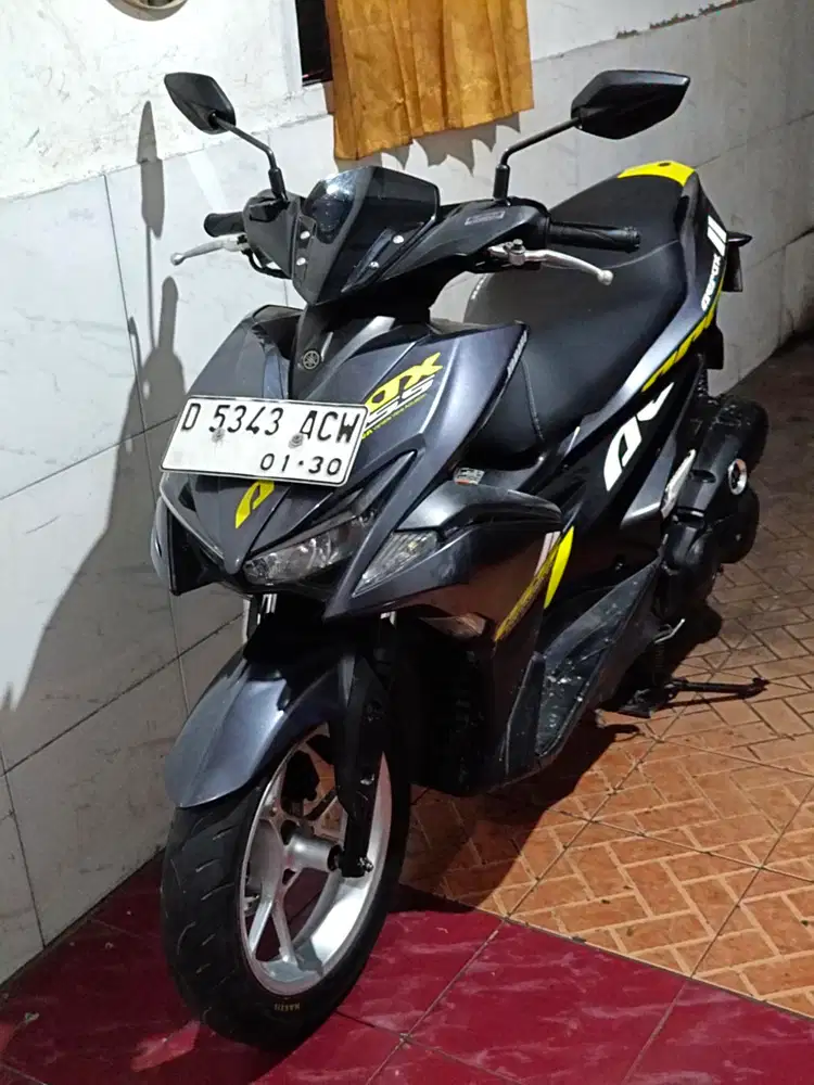 Aerox tahun 2020 pajak isi/tt boleh gan cash lebih bagus