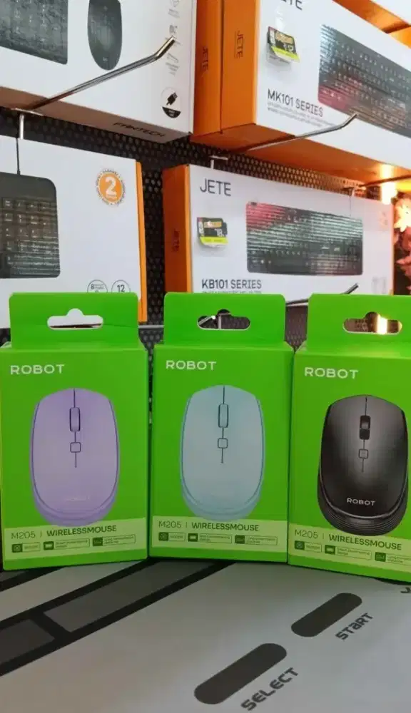 MOUSE WIRELESS ROBOT