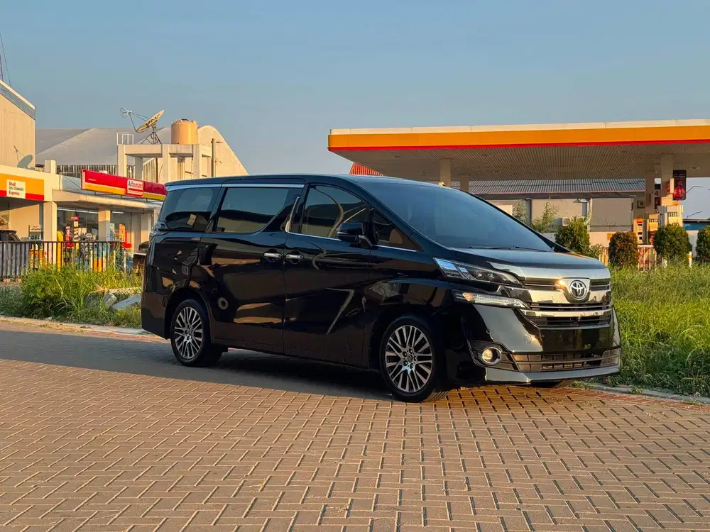 TOYOTA VELLFIRE G ATPM 2015 Hitam BU Service Record 2014 ATPM 2016 PIK
