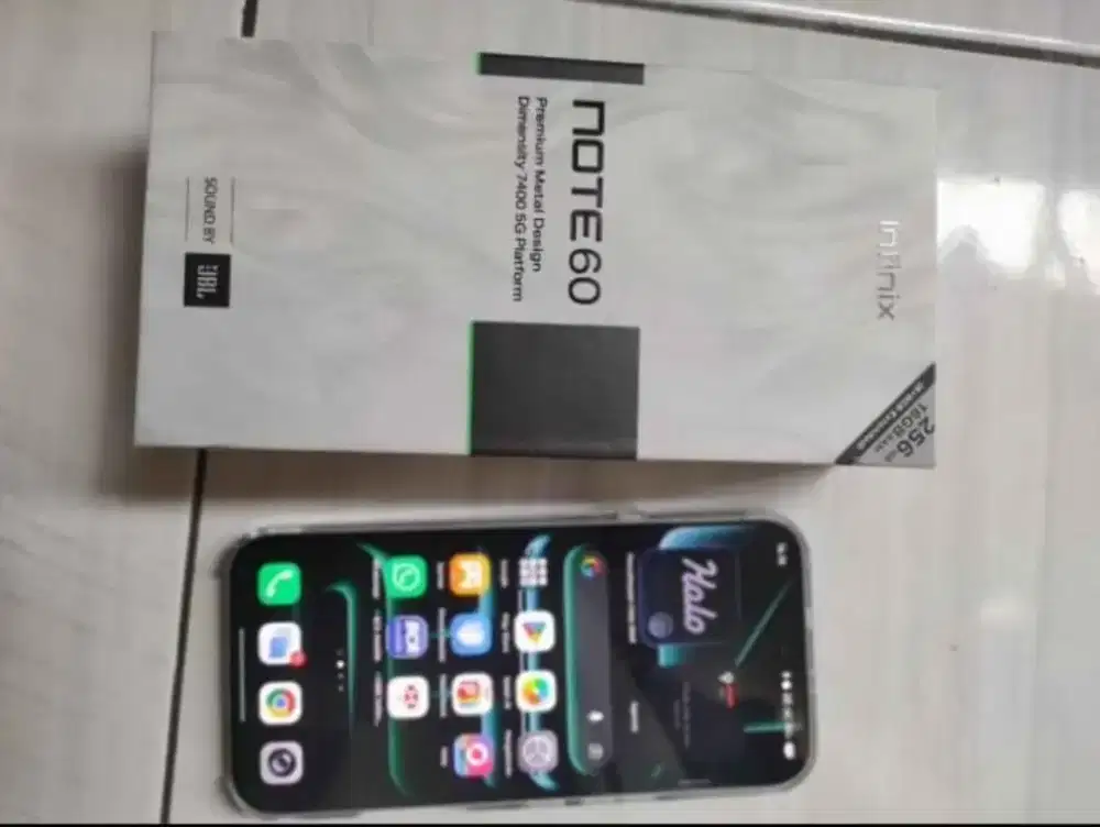 Infinix note 60 8/256 garansi resmi infinix