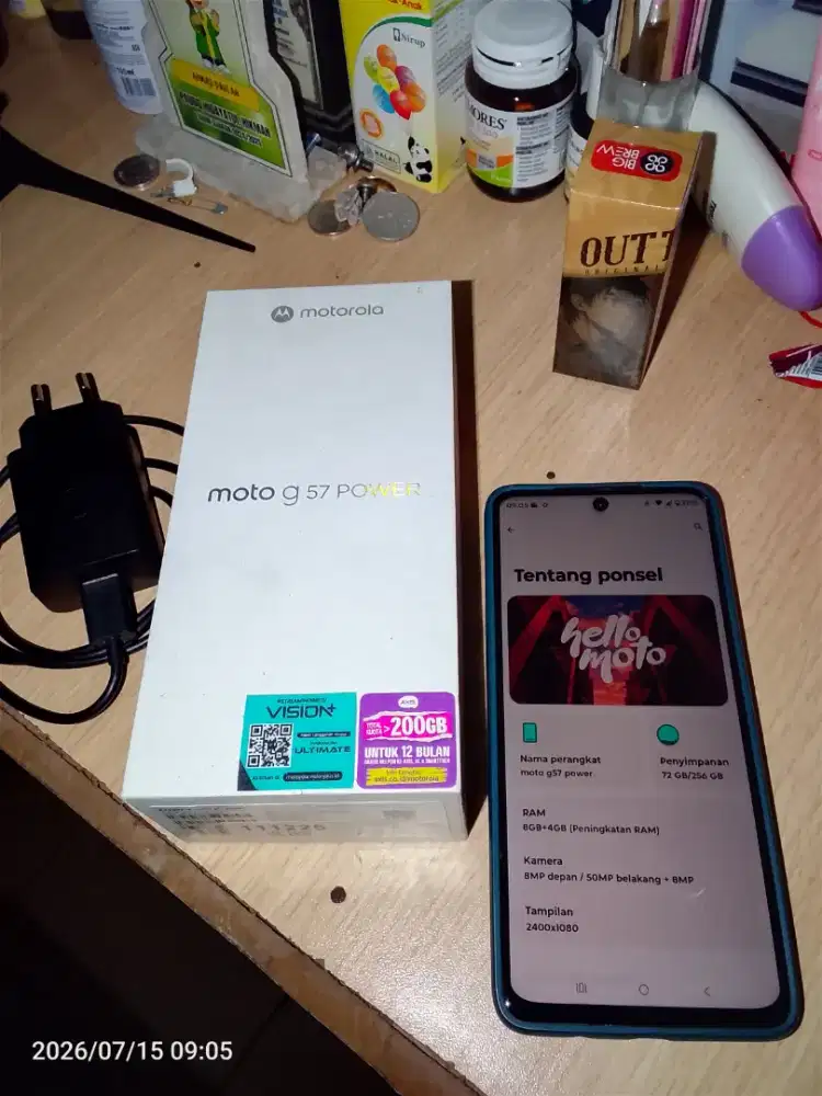 Jual HP merk Motorola g57 power 5G
